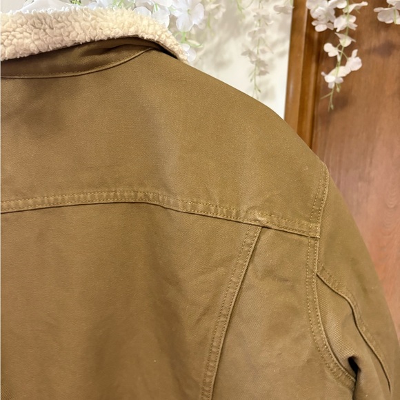 Levi's Men's Brown Sherpa-Lined Trucker Jacket - Picture 9 of 9